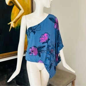 Brittany Humble Off Shoulder Print Blouse